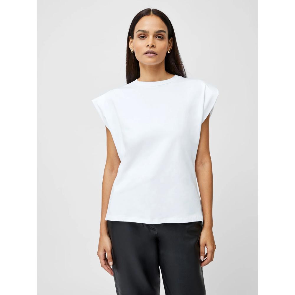 French Connection Rallie Shoulder Pad Tank Top